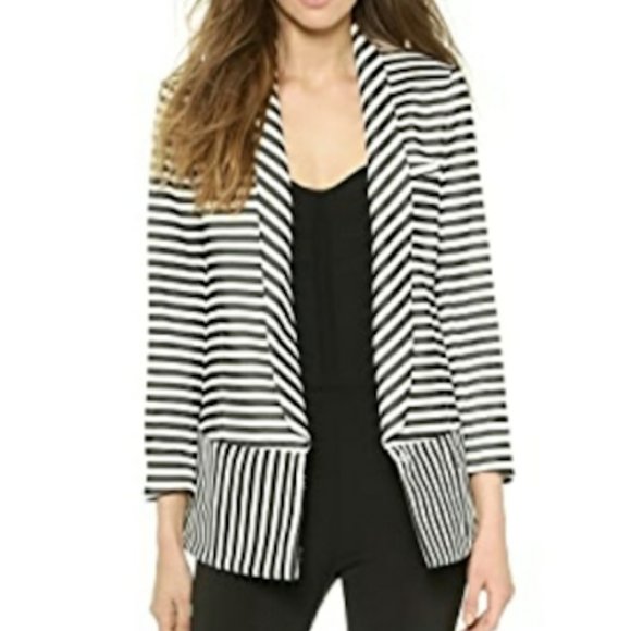 RARE Veronica Beard Striped Blazer, Size SUS 4